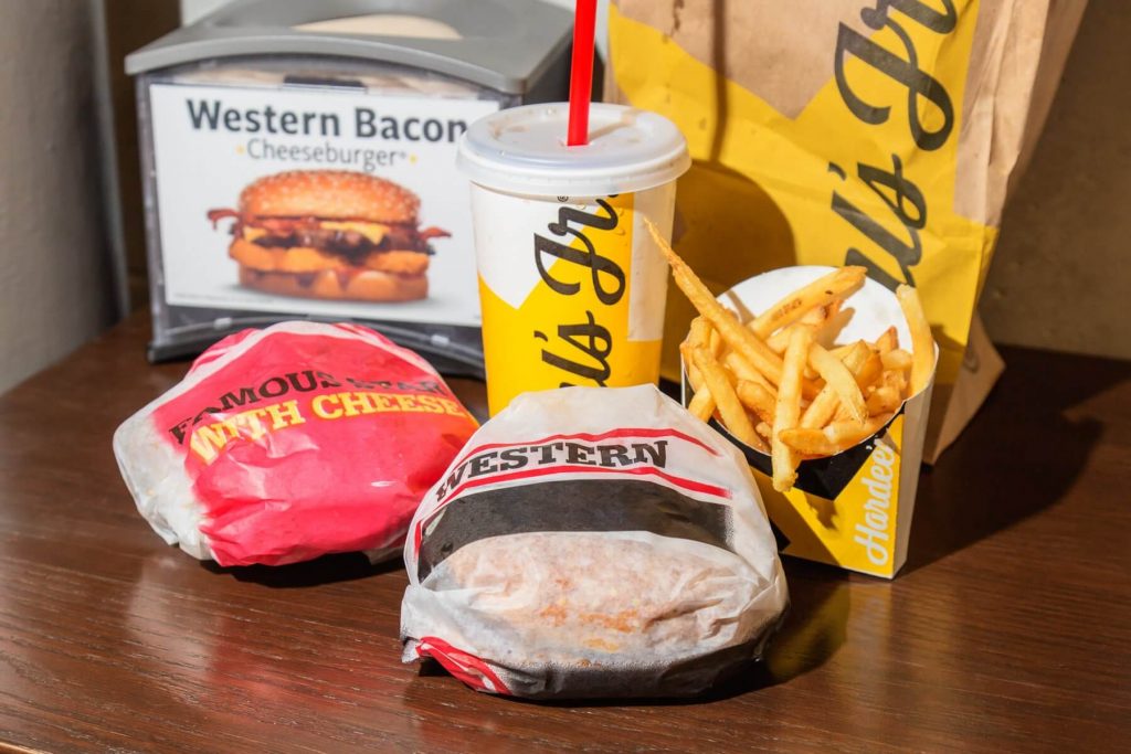 Hardee's / Carl's Jr. menu