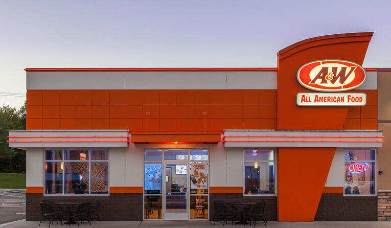 A&W restaurant