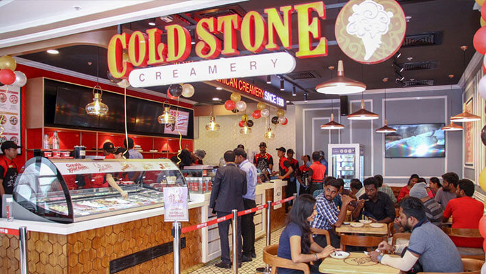 Outlet of Cold Stone Creamery Franchise