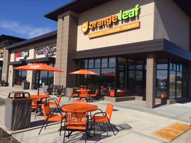 Orange Leaf Frozen Yogurt store