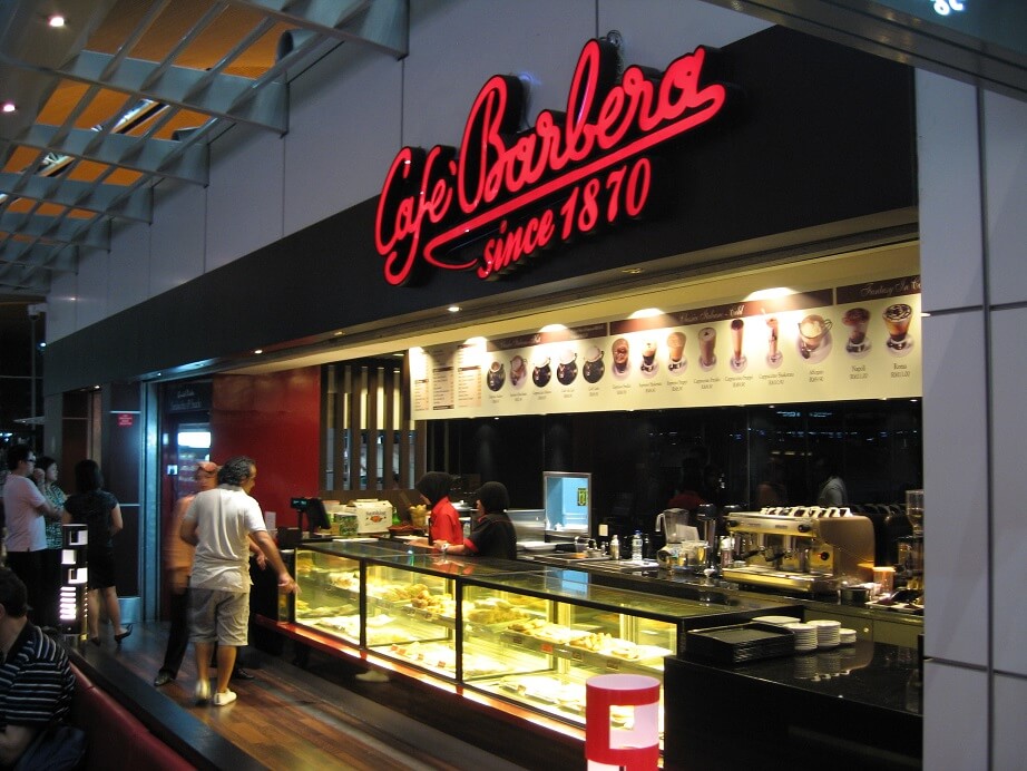 Cafe Barbera store