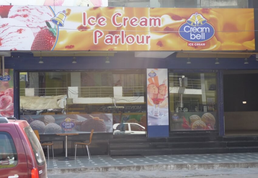 Creambell Ice Cream store
