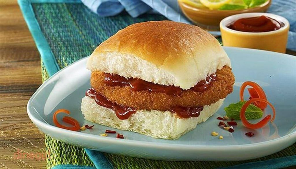 Goli Vada Pav menu