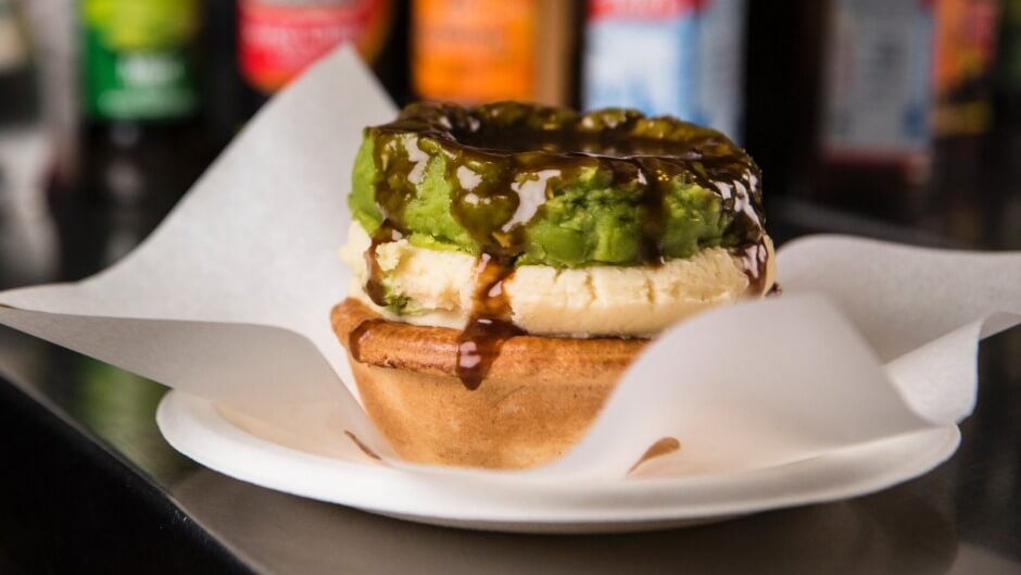 Food from Harry's Cafe de Wheels