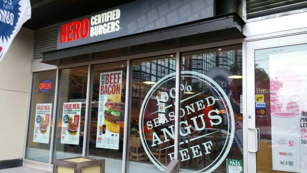 Hero Certified Burger store