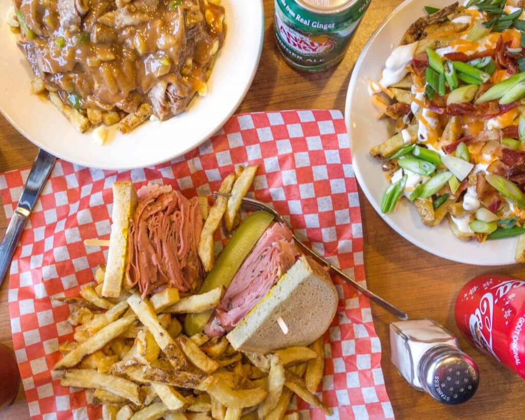 Dunn's Famous Menu