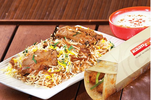 Kaati Zone Menu