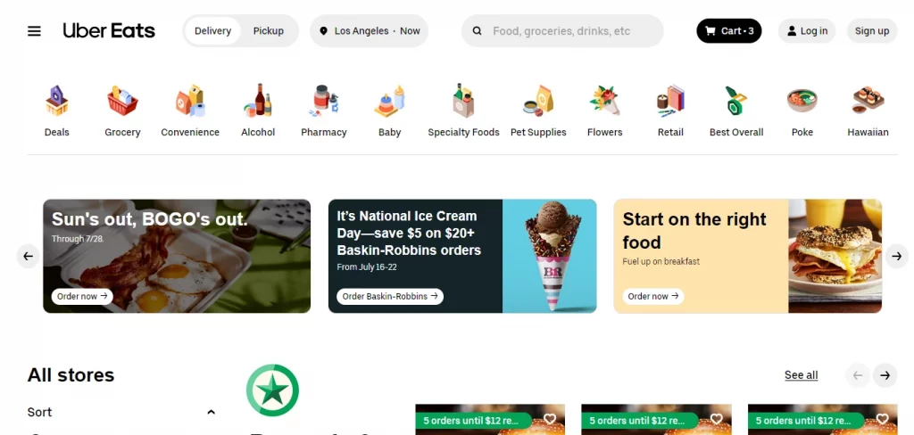 Dutch Bros. UberEats