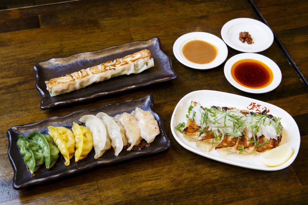 Food from Gyoza no Ohsho