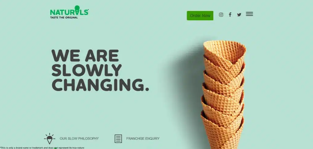 Natural Ice Cream Official Website
