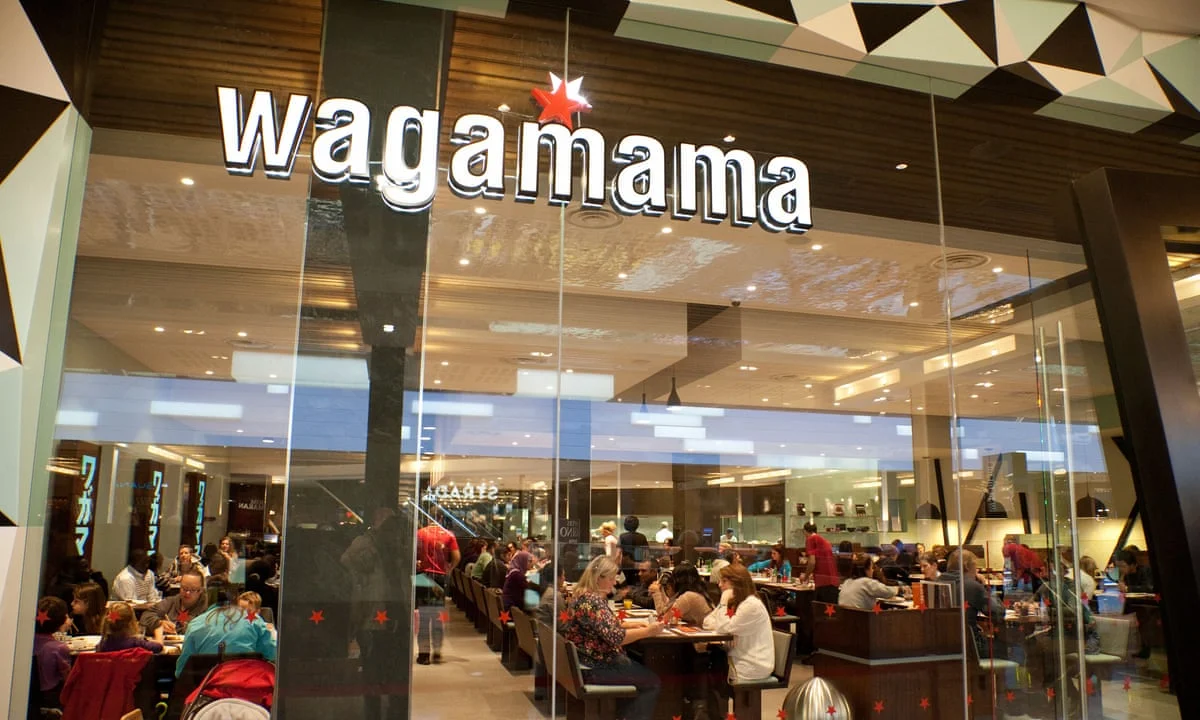 Outlet of Wagamama Restaurant