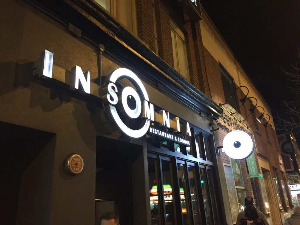 Outlet of Insomnia Restaurant