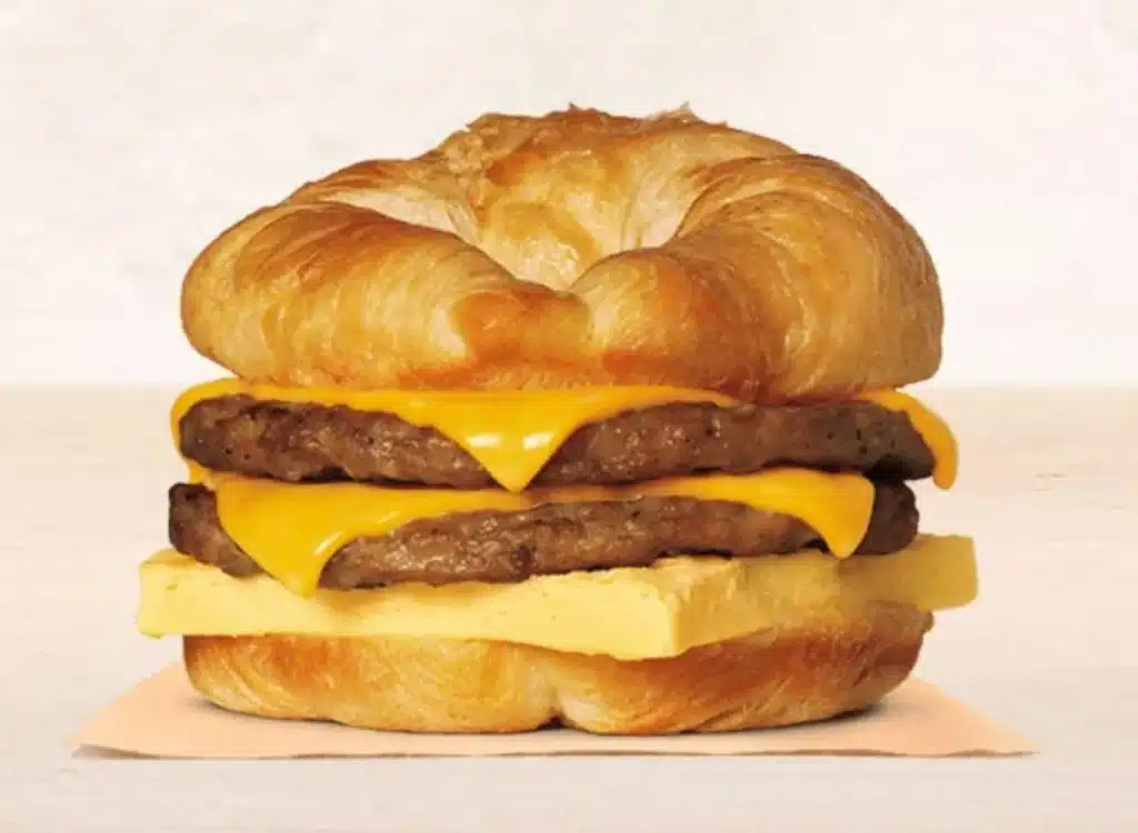 Breakfast menu