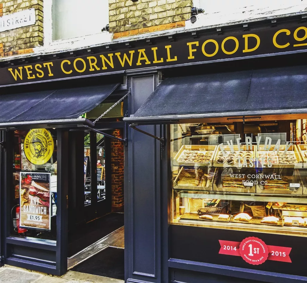 West Cornwall Pasty Company store