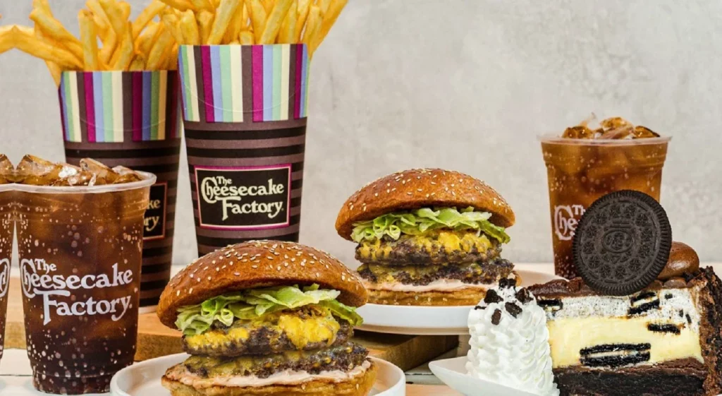 Cheesecake Factory food