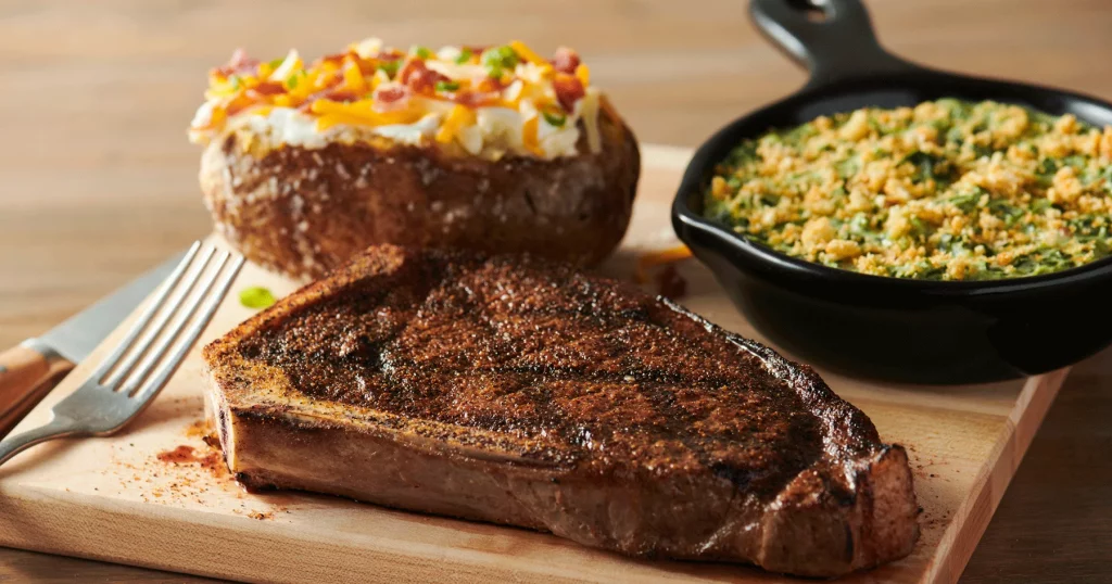 Outback Steakhouse food