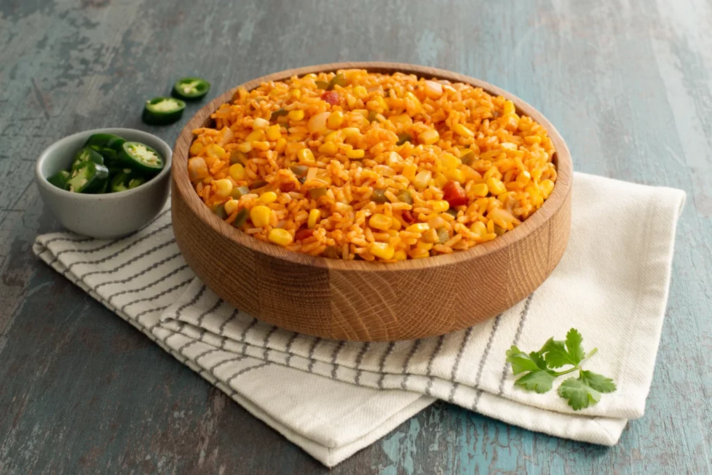Mexican rice at Chili's