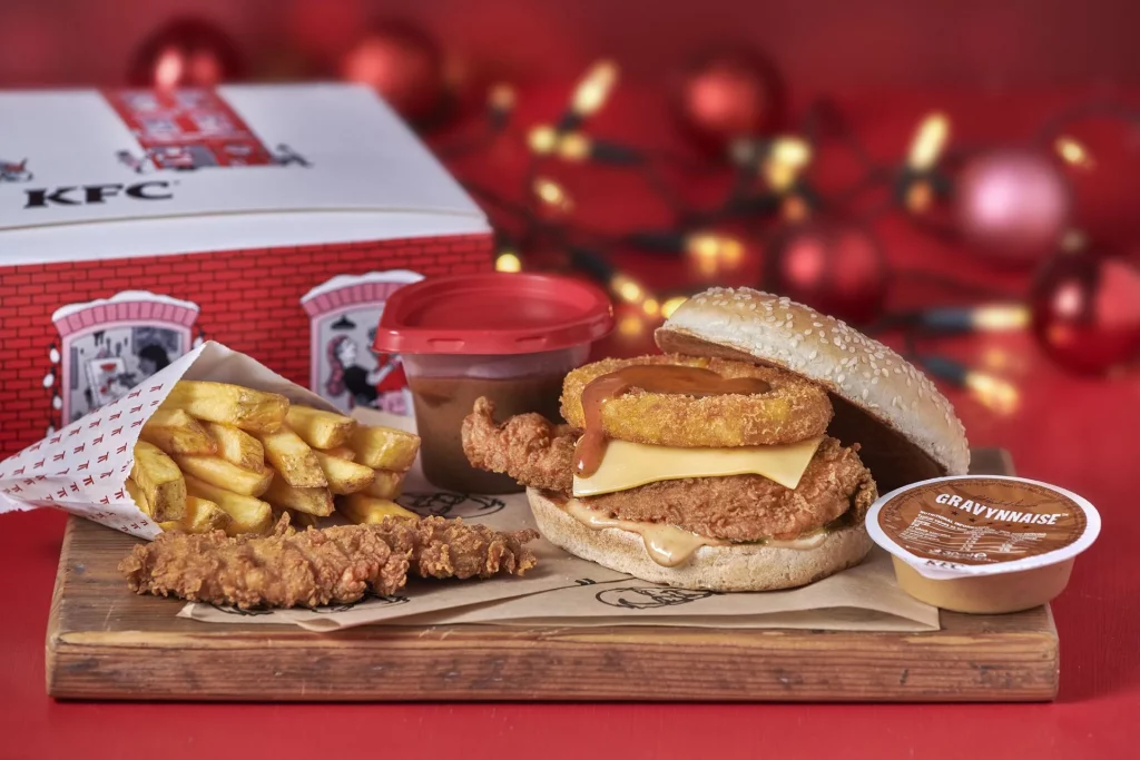 Holiday meal at KFC