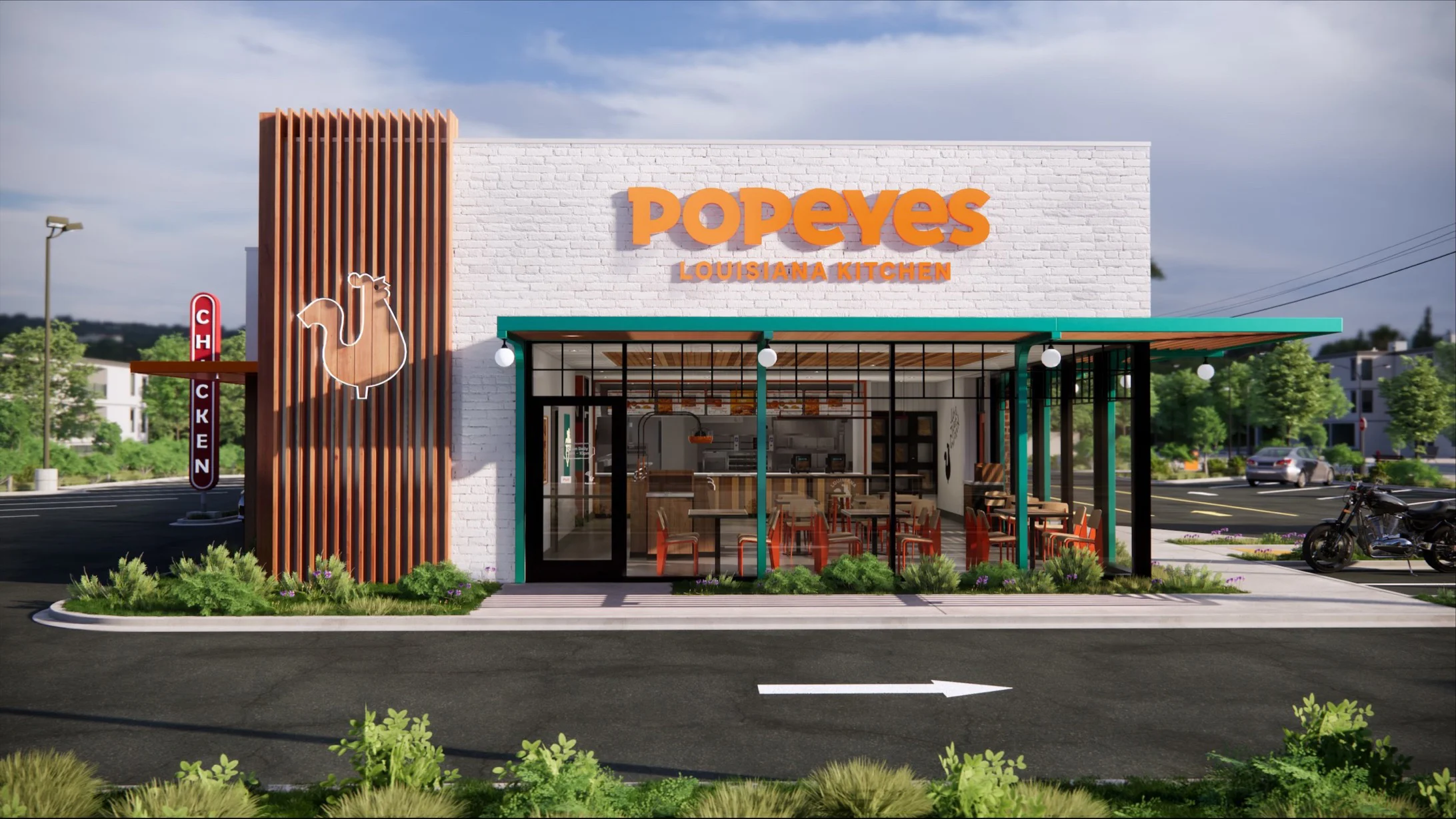 Popeyes restaurant