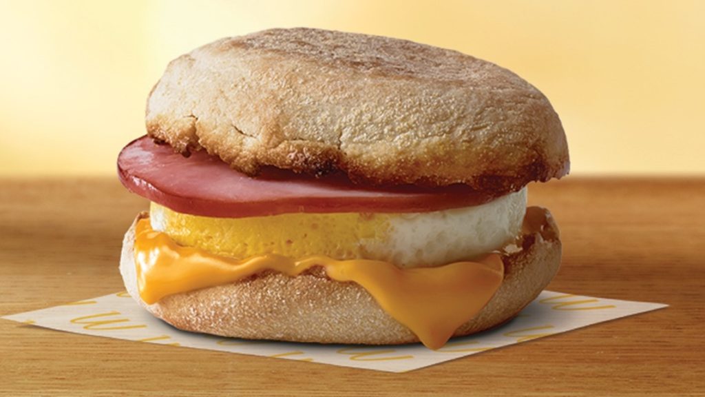 McDonald's Breakfast Sausage Egg McMuffin