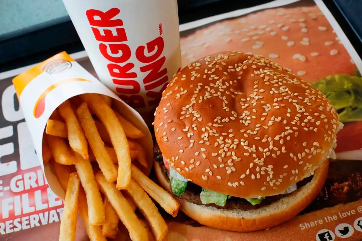 Whopper burger