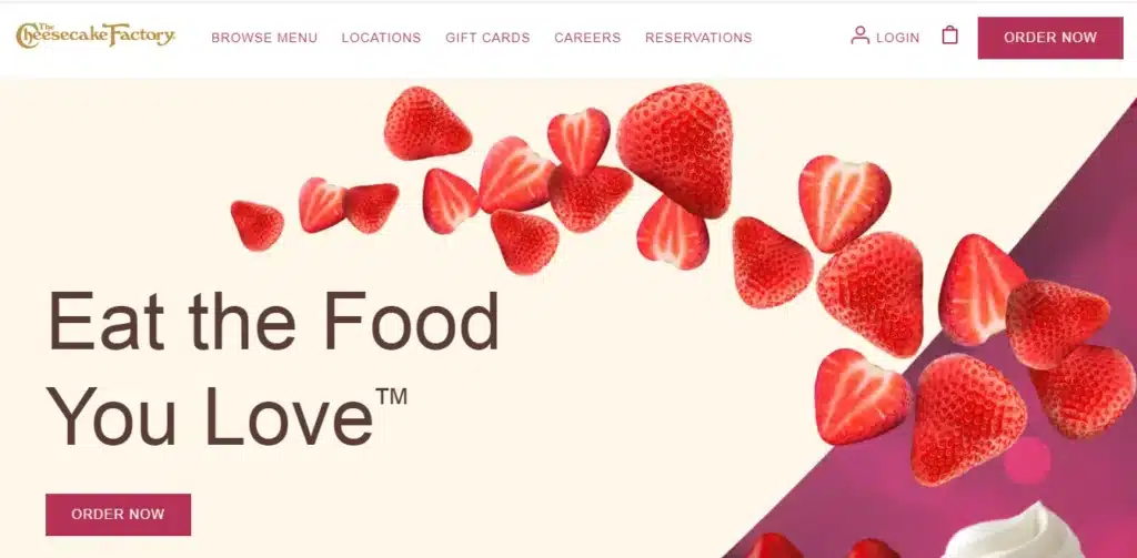 The Cheesecake Factory Official Page