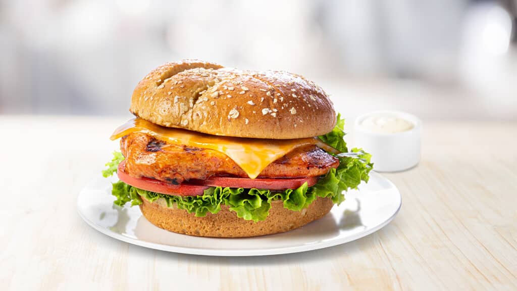 Chick-fil-A Spicy Grilled Deluxe Sandwich
