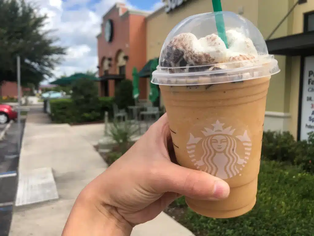 Jack Skellington Frappuccino