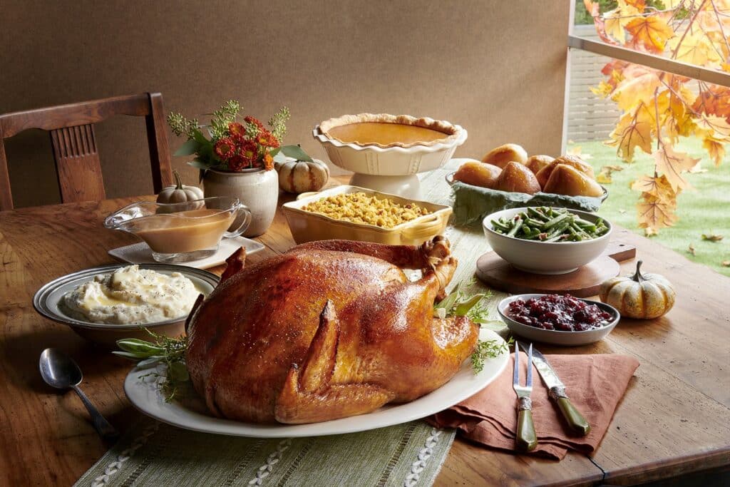 Whole Roasted Turkey Meal