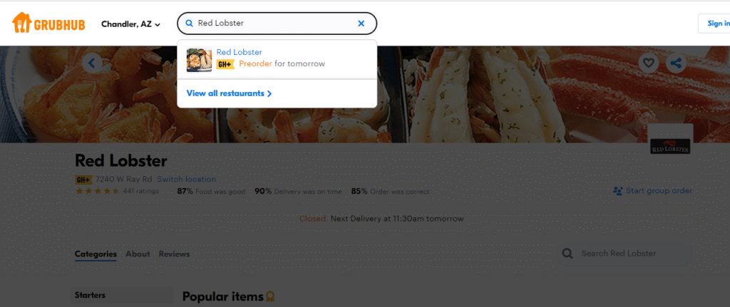 Red Lobster Drinks Menu With Prices