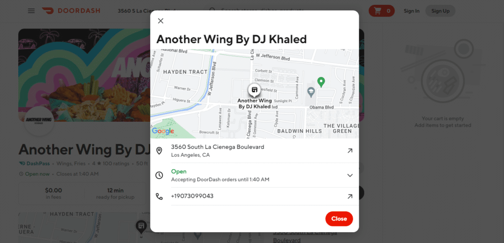 Another Wing By DL Khalid Location