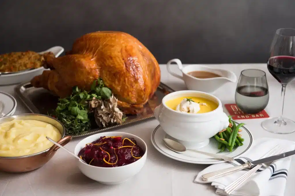 Barraco’s Thanksgiving Menu