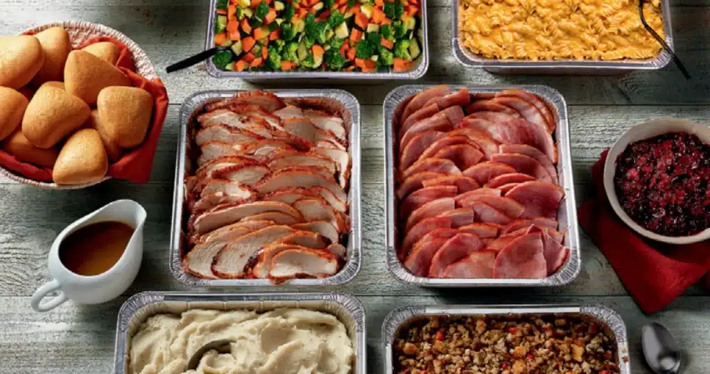 boston market Christmas menu