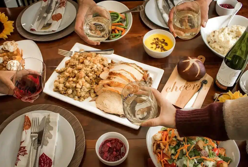 Cooper's Hawk Thanksgiving Menu