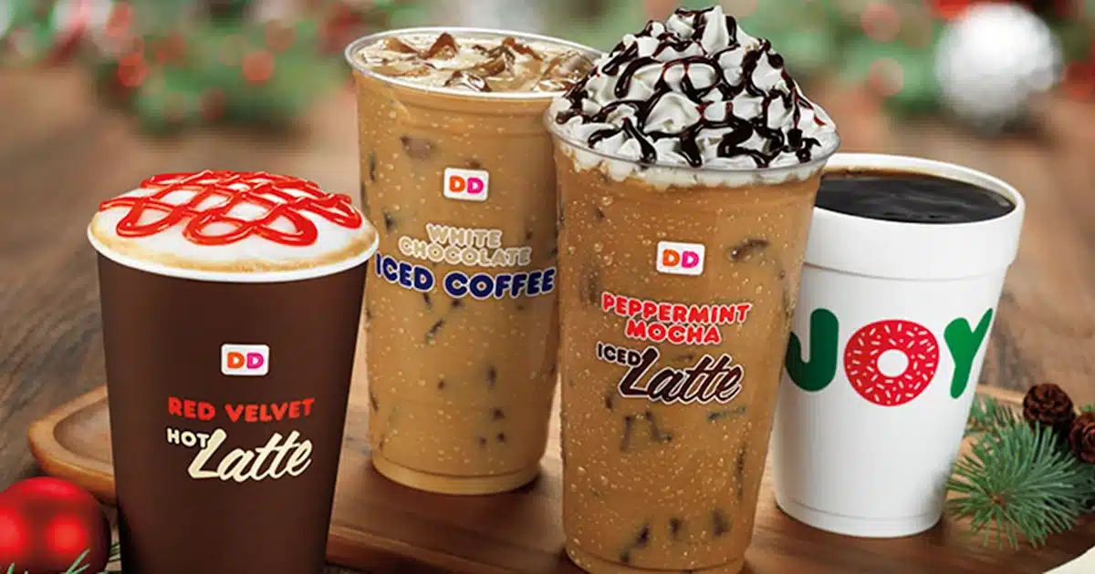 Dunkin’ Christmas Menu With Prices