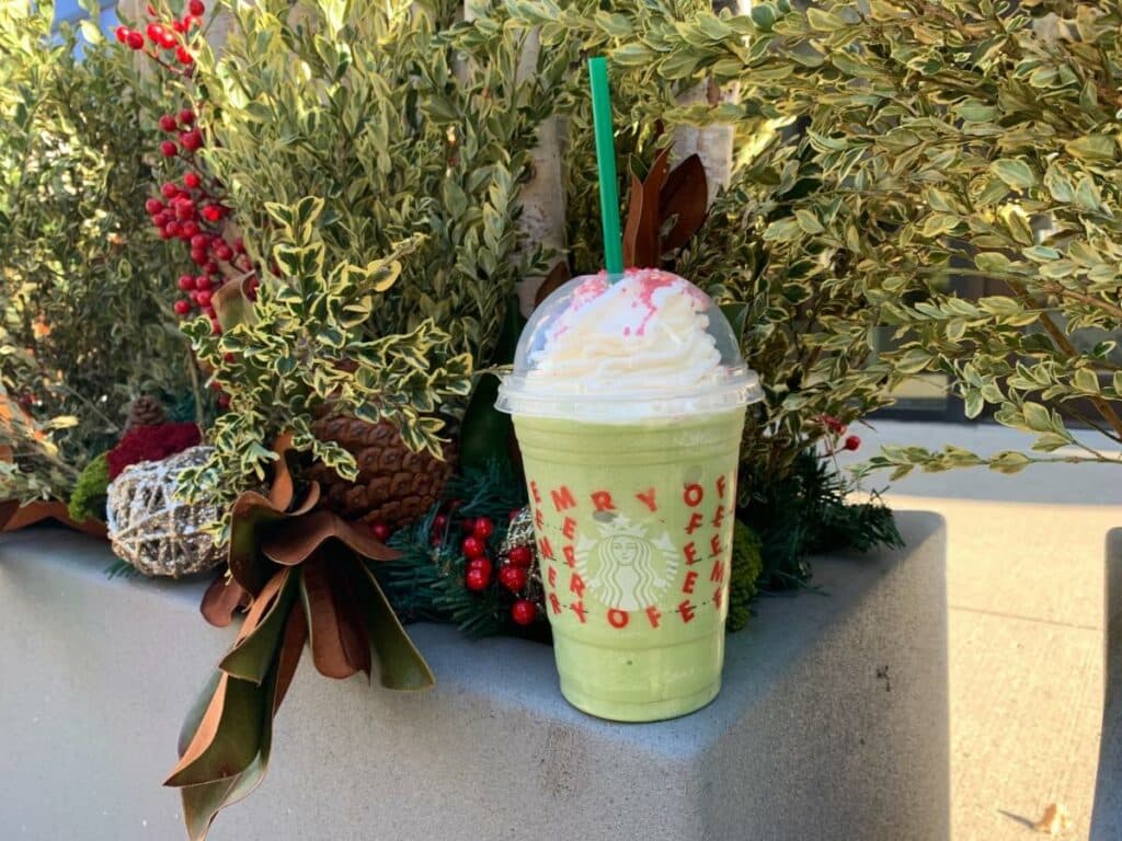 Grinch Frappuccino