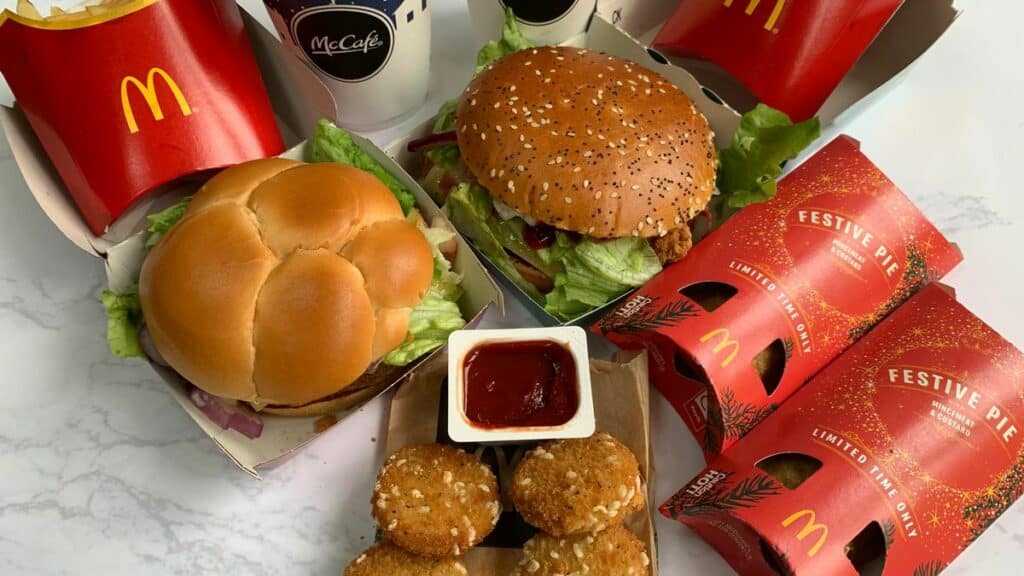 Mcdonald's Christmas Menu