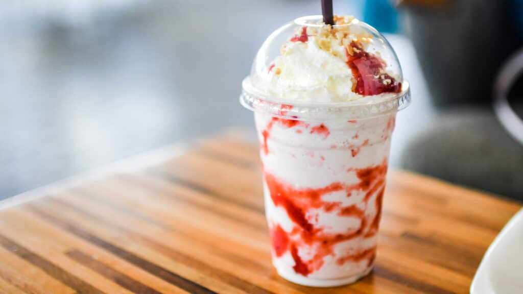 Santa Claus Frappuccino