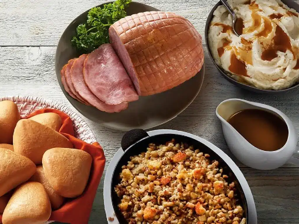 boston market Christmas menu