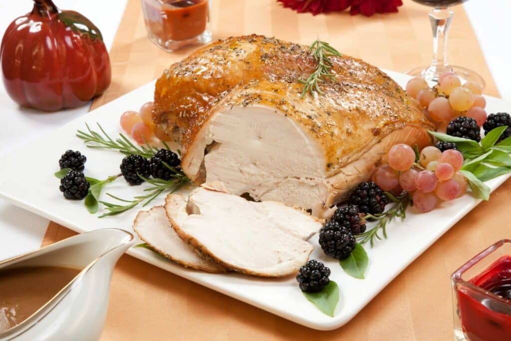 Kenrick's thanksgiving menu