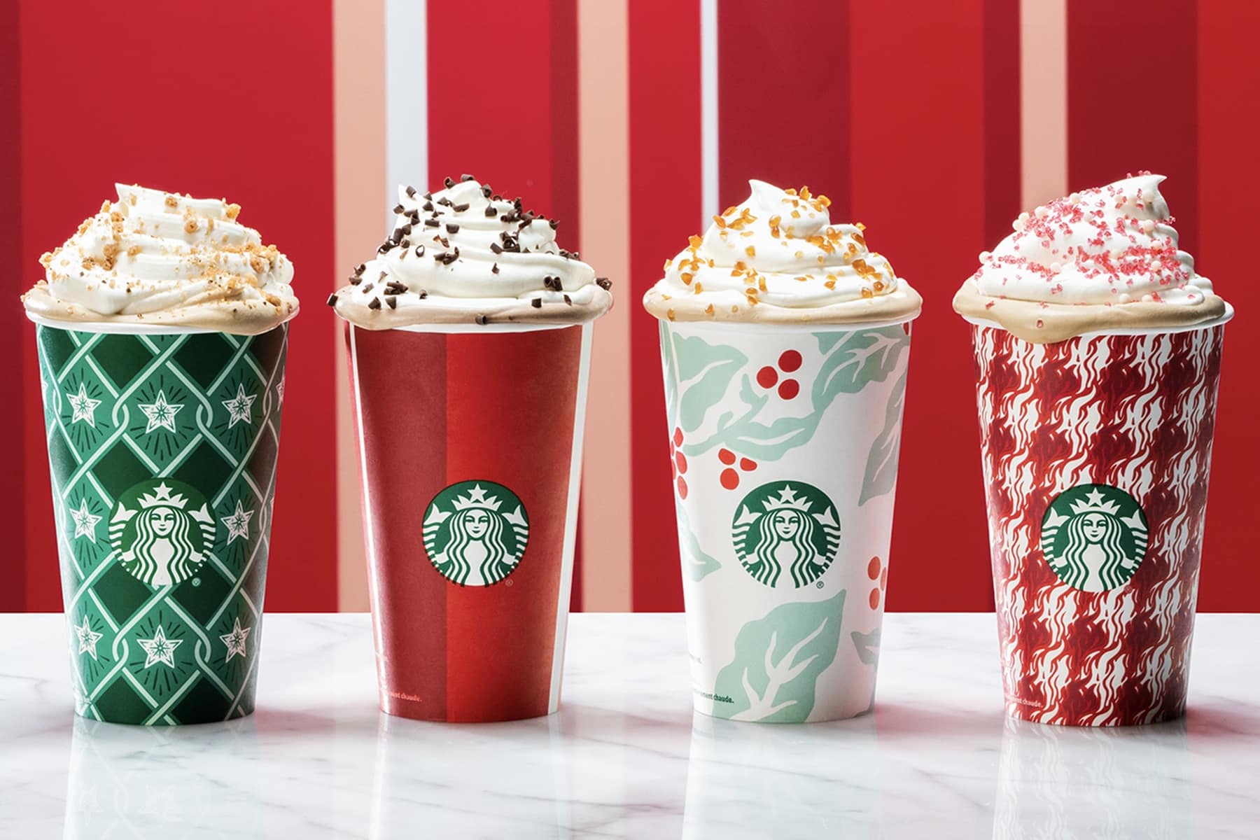 starbucks Christmas menu