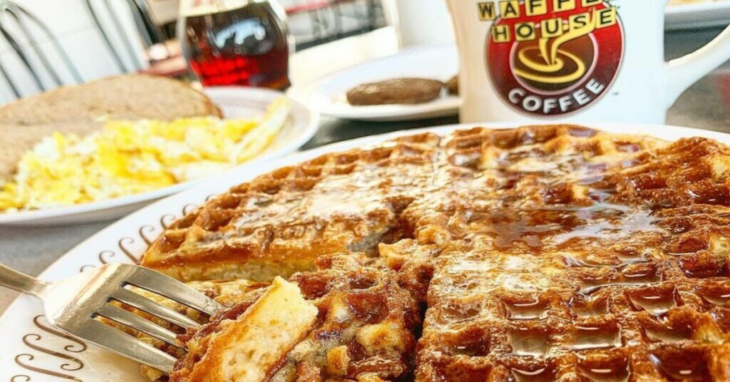Waffle House Apple Cinnamon Waffle