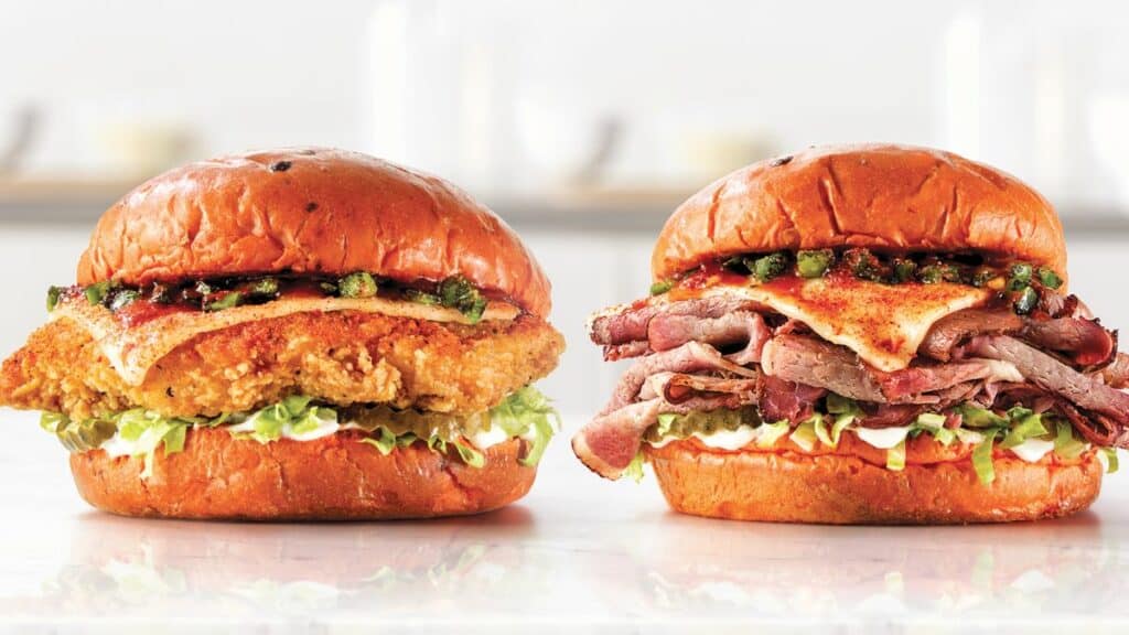 Arby's sandwich