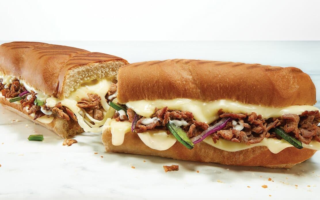 Subway Big Philly cheesecake