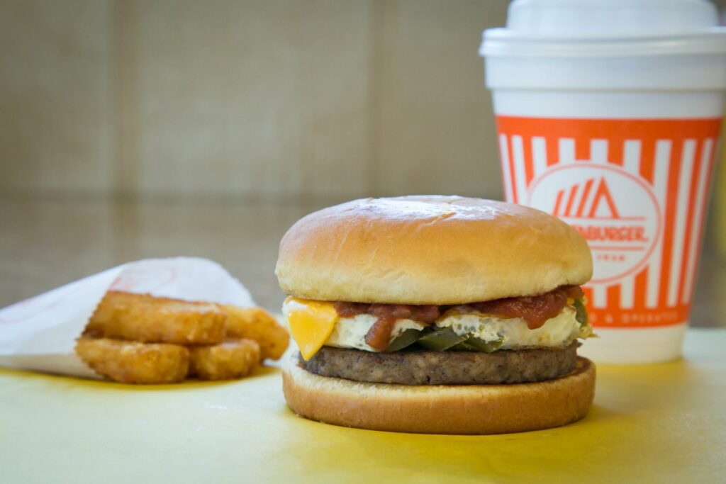 Whataburger Breakfast Ranchero Sandwich