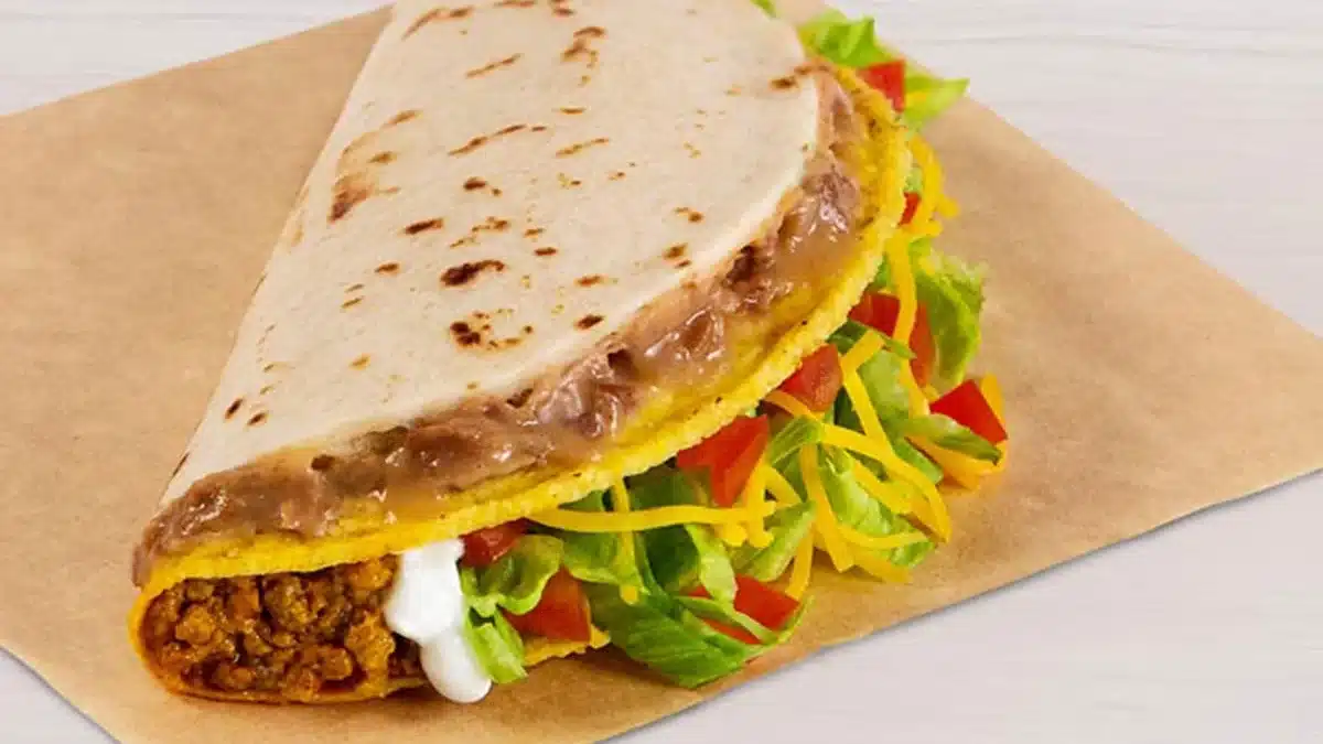 Chipotle Double Decker Taco