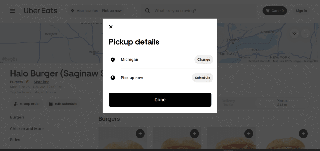 Halo Burger Location