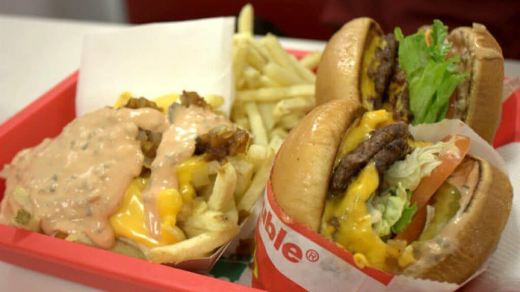 In-N -Out Animal Style