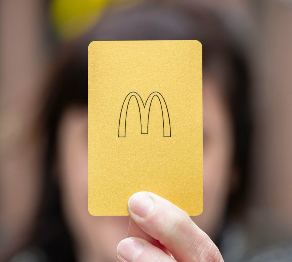 McDonald's Gold Card