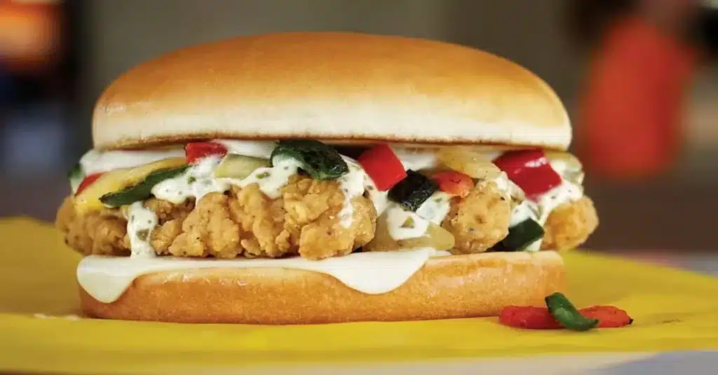 Monterey Melt Chicken Strip Sandwich